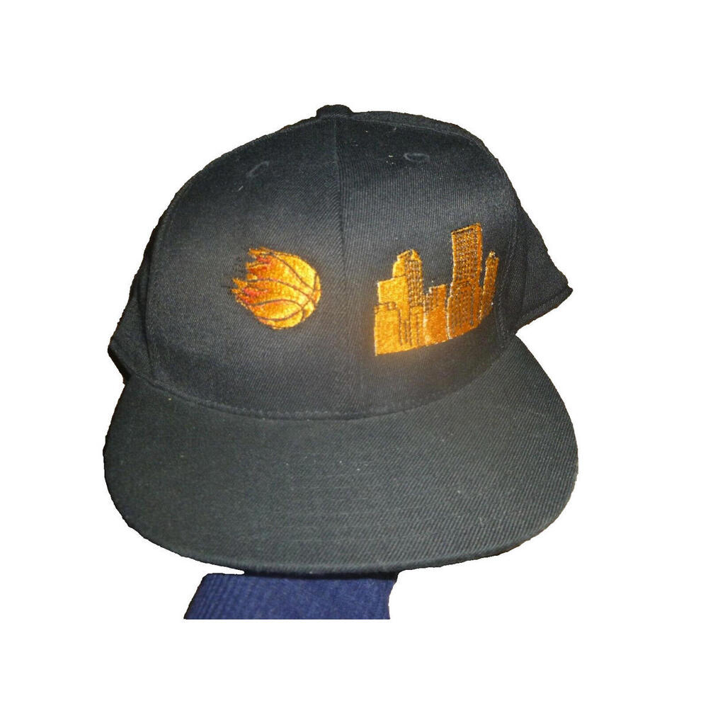 LIDS Trucker Baseball Hat Cap Ebroidered Fire Ball 7 1/4 - 7 5/8